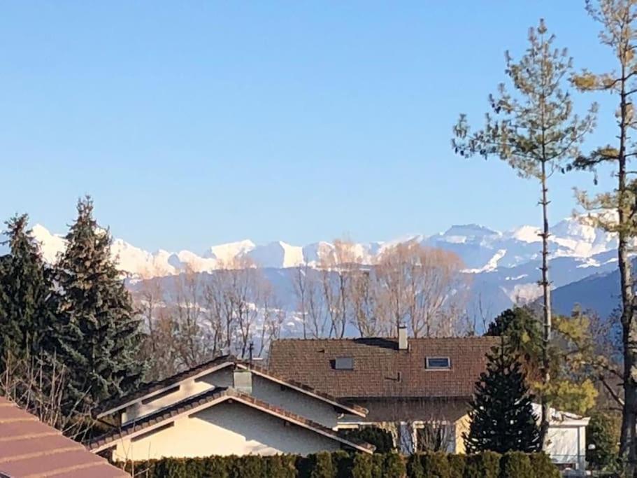 Appartement Belle Vue Sur Les Montagnes Saint-Pierre-en-Faucigny Dış mekan fotoğraf